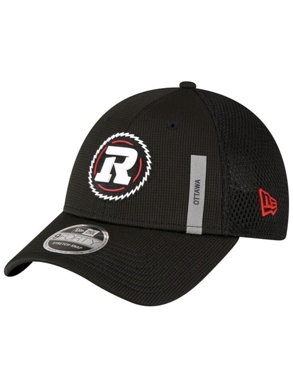 CFL Ottawa Redblacks New Era Sideline 9FORTY Adjustable Hat Black One Size Fit